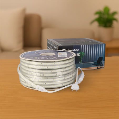 Tira de LED 220VAC SMD Eco 14,4W/m - 50 metros  Verde