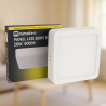 Panel de Superficie Serie Eco Cuadrado 20W  6500K