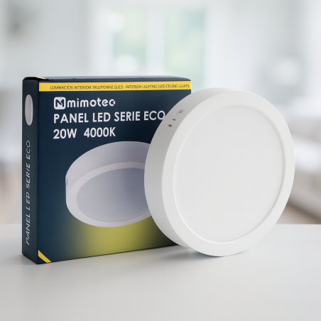 Panel de Superficie Serie Eco Circular 20W  4000K