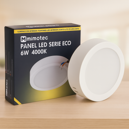 Panel de Superficie Serie Eco Circular 6W  4000K