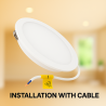 Downlight LED Circular Serie Eco 20W  3000K