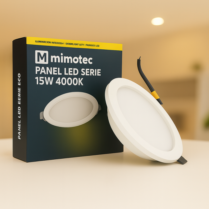 Downlight LED Circular Serie Eco 15W  6500K
