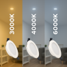 Downlight LED Circular Serie Eco 6W  6500K