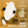 Downlight LED Circular Serie Eco 9W  6500K