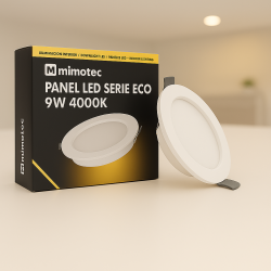 Downlight LED Circular Serie Eco 9W  3000K