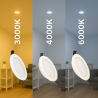 Downlight LED Circular Serie Eco 9W  3000K