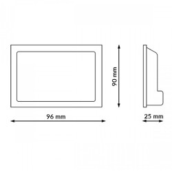 Foco Proyector Led Serie Dome 10W  6000K