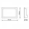 Foco Proyector Led Serie Dome 10W  6000K