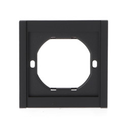 Marco PC para 1 Módulo CC-CL  Negro