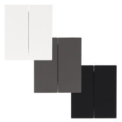 Interruptor Doble Conmutado - CC  Blanco