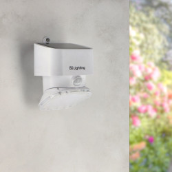 Aplique Led Solar White Flat - DSC  4000K
