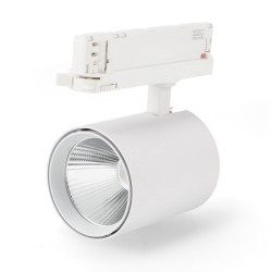 Foco LED para carril White Air 30W Trifásico No Flicker  CCT
