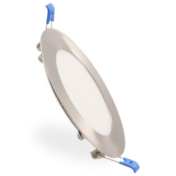 Panel Led Circular Níquel 6W CCT