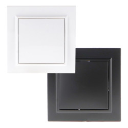 Interruptor Empotrable Simple Cruzamiento - EP  Blanco