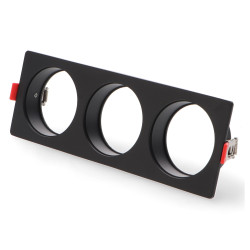 Aro Empotrable 3L para módulo Cobfix 10W