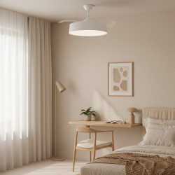 Ventilador de techo LED Messe ø107 Cm  CCT