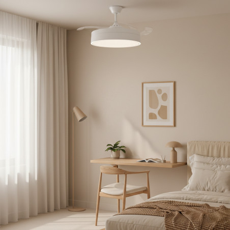 Ventilador de techo LED Messe ø107 Cm  CCT