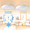 Ventilador de techo LED Aero -DSC  CCT