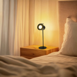 Lampara Led de sobremesa Black Leni  CCT