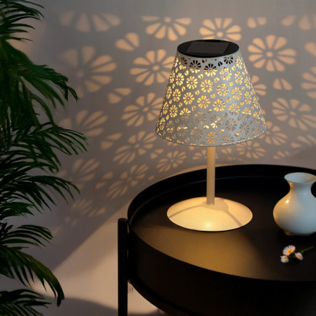 Lampara Led Solar de sobremesa White Hearth  2500K