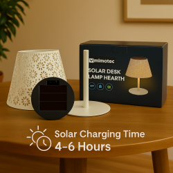 Lampara Led Solar de sobremesa White Hearth  2500K