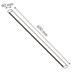 Regleta LED 600 mm Batten 20W CCT  CCT