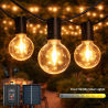 Guirnalda Led Solar de 15 bombillas 7,5M Exterior IP54  2700K