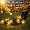 Guirnalda Led Solar de 15 bombillas 7,5M Exterior IP54  2700K