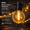 Guirnalda Led Solar de 15 bombillas 7,5M Exterior IP54 RGBW  RGB+W
