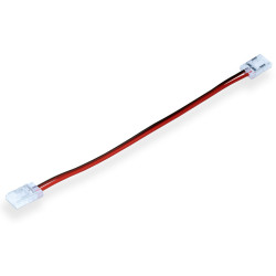 Conector doble con cable para Tira LED 8mm 12V/24V 2 pin - Pack 20