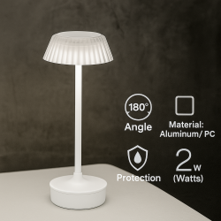 Lampara Led de sobremesa White Irina  CCT