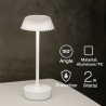Lampara Led de sobremesa White Irina  CCT