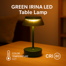 Lampara Led de sobremesa Green Irina  CCT