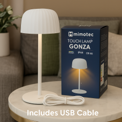 Lampara Led de sobremesa White Gonza  3000K