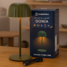 Lampara Led de sobremesa Green Gonza  3000K