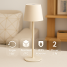 Lampara Led de sobremesa Beige Serena  CCT