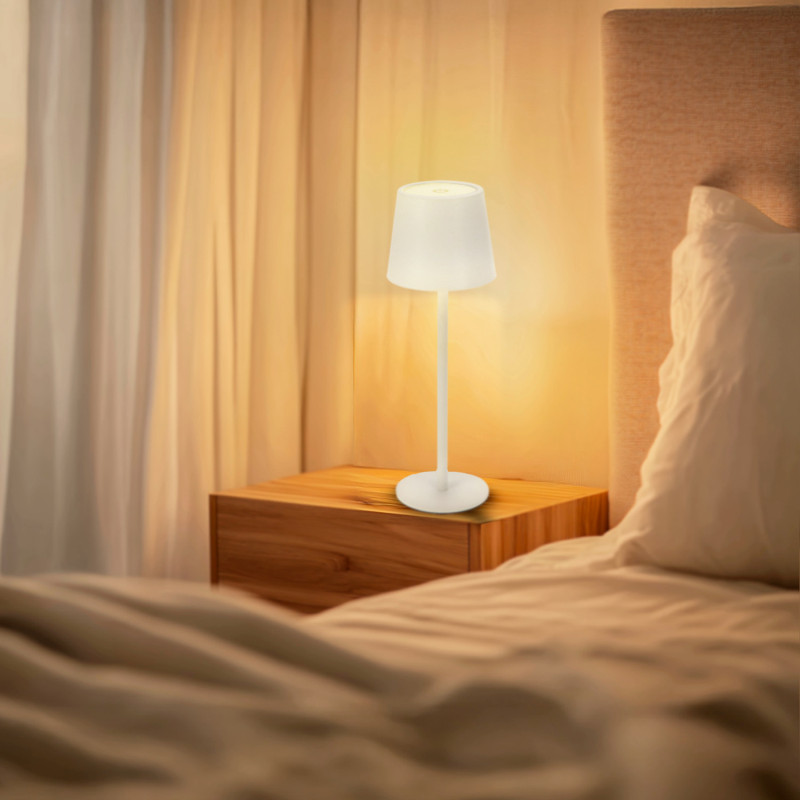 Lampara Led de sobremesa White Serena  CCT