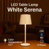 Lampara Led de sobremesa White Serena  CCT