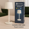 Lampara Led de sobremesa White Serena  CCT