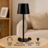 Lampara Led de sobremesa Black Serena  CCT