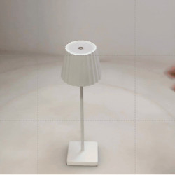 Lampara Led de sobremesa White Courtin  CCT