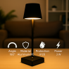 Lampara Led de sobremesa Black Courtin  CCT