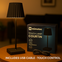 Lampara Led de sobremesa Black Courtin  CCT