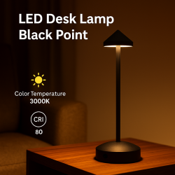 Lampara Led de sobremesa Black Point  CCT
