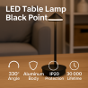 Lampara Led de sobremesa Black Point  CCT