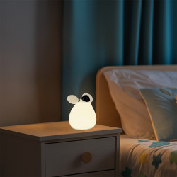 Lámpara táctil infantil LED Mouse  3000K+6000K