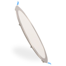Panel LED Circular Níquel 25W CCT