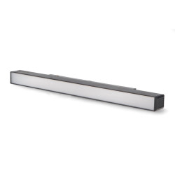Foco LED Shoiler 10W para carril magnético Negro 48V Serie 20mm - DSC  3000K