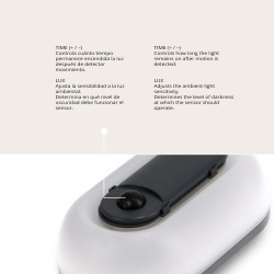 Aplique Led con Sensor Movimiento Serena 10-15-18W  CCT