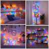 Guirnalda Exterior LED con Usb 15m RGB  RGB